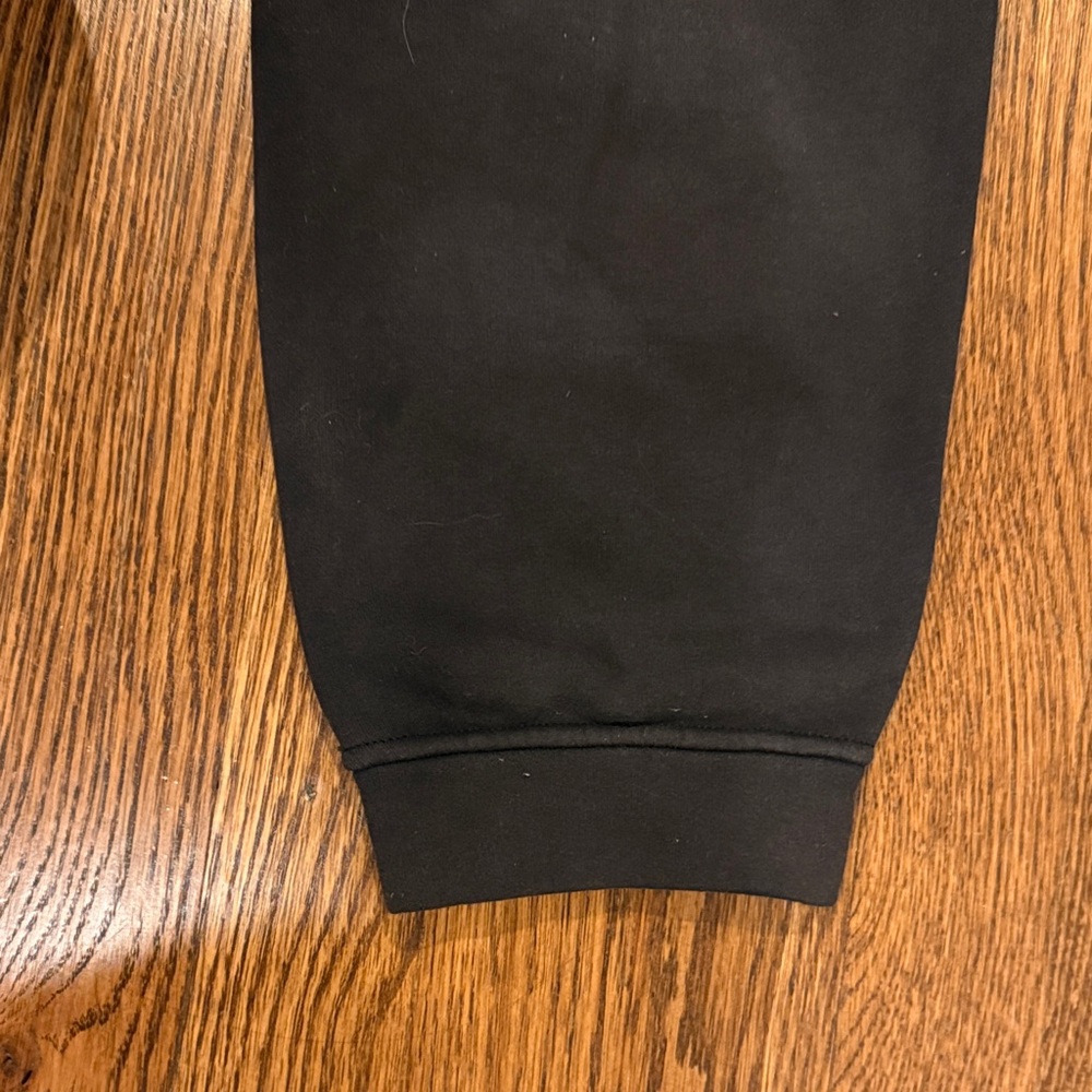 Classic Black Drawstring Jogger Sweatpants - Picture 4 of 4